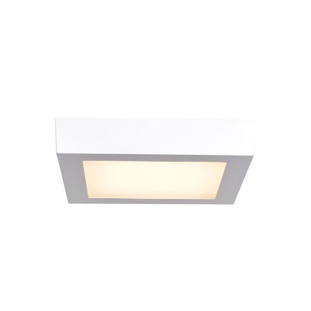 Access Lighting Strike 20, LED Flush Mount, White Finish, Acrylic Lens Acrylic 20802LEDD-WH/ACR